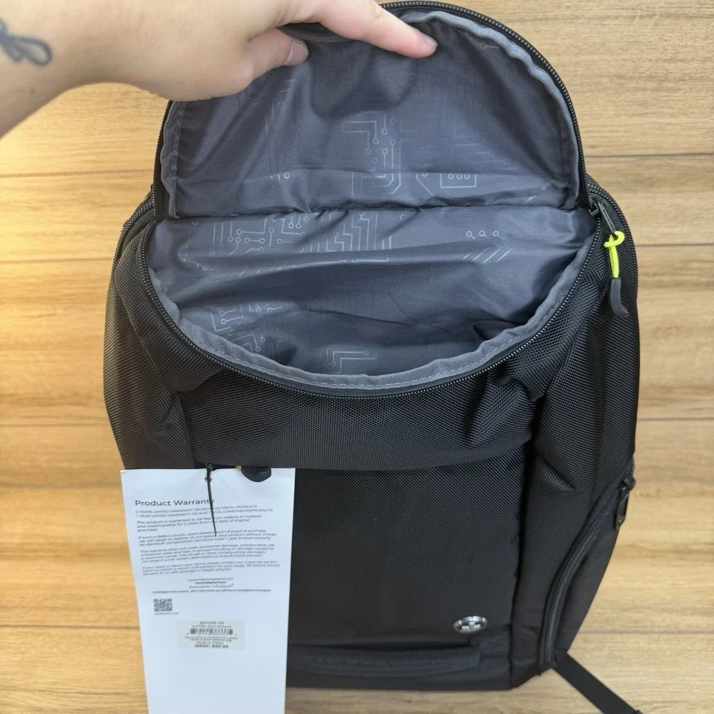 Swissdigital Design Business Travel Backpack Carry On Suitcase 2-in-1 NWT